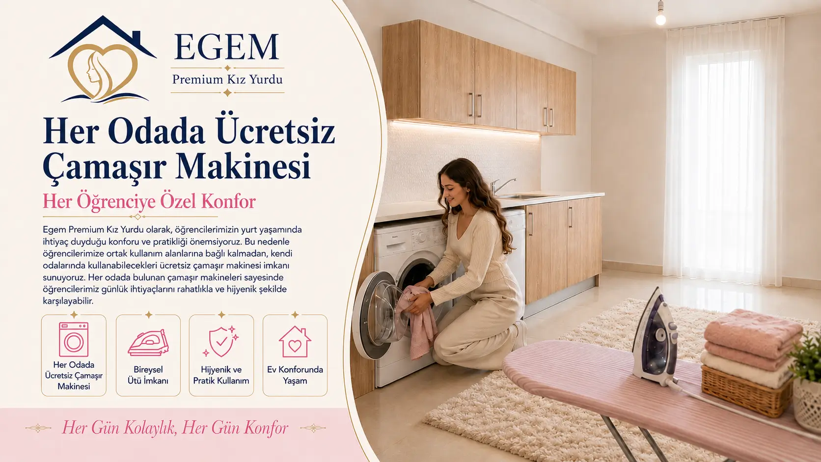 Çamaşırhane ve Ütü İmkanları